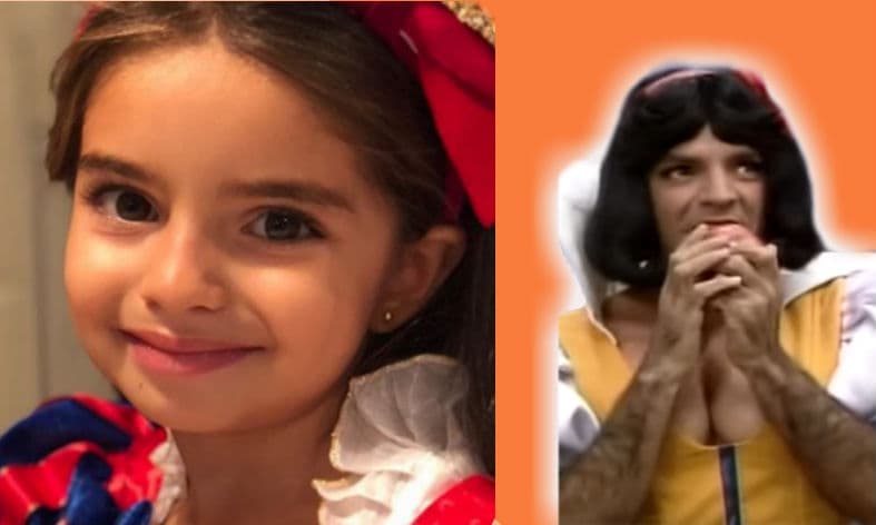 Eugenio Derbez y Aitana se convierten en la misma princesa 