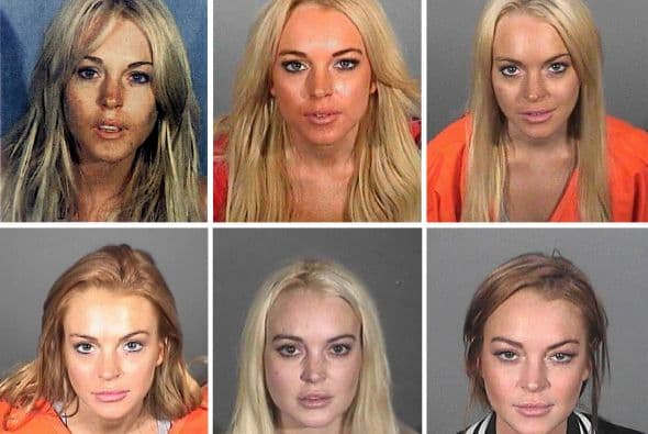Lindsay Lohan ha pisado la cárcel en varias ocasiones.