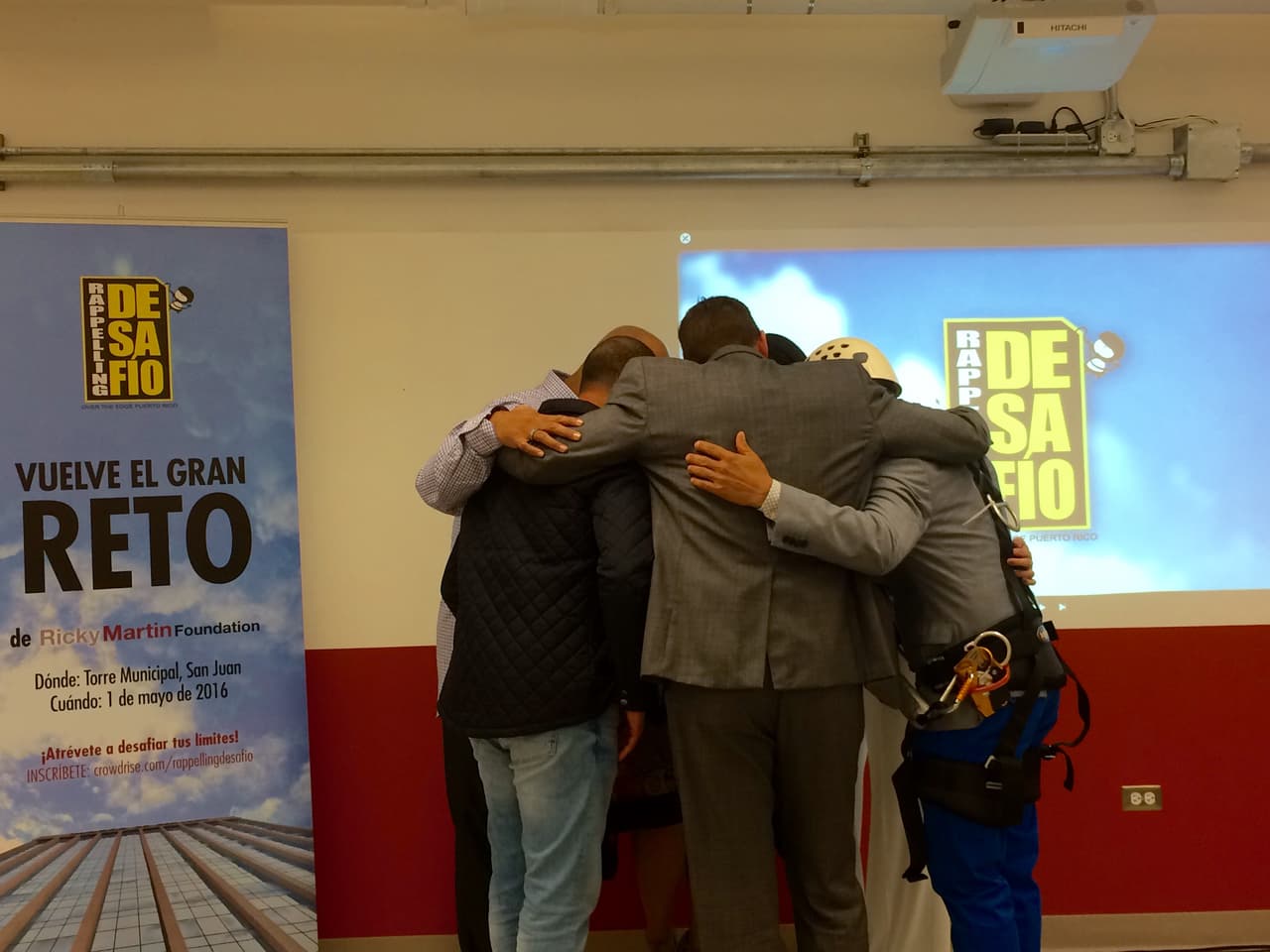 Este año, los que acepten el nuevo reto, descenderán de la Torre Municipal en Hato Rey, Puerto Rico, el domingo, 1 de mayo de 2016.