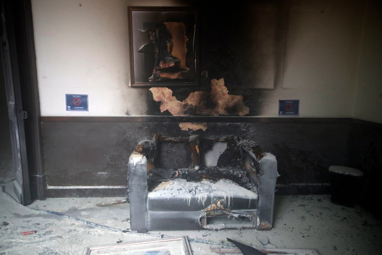 Las imágenes sobre los daños causados por los incendios resultan impactantes.