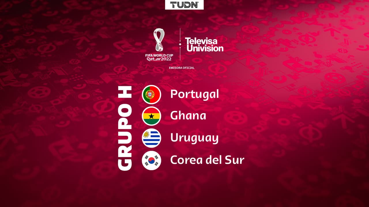 Grupo H del Mundial Qatar 2022: Equipos, partidos y calendario