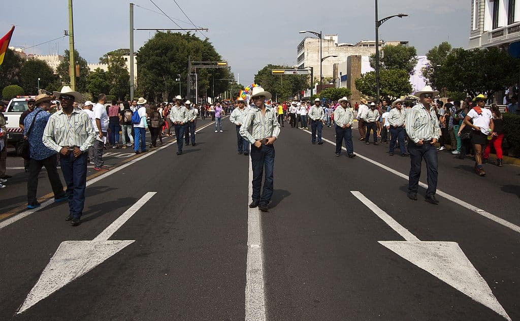 La macha, que transcrurrió sin incientes aunque acabó con lluvia, avanzó sobre carriles centrales de Reforma para incorporarse a la Avenida Juárez hasta llegar a 5 de Mayo para concluir en el Zócalo.