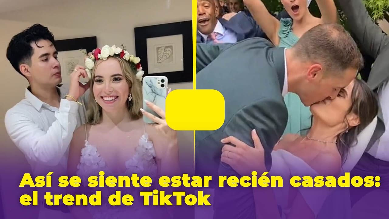 Así se siente estar recién casados: el trend de TikTok que te hará creer en el amor (y el matrimonio)