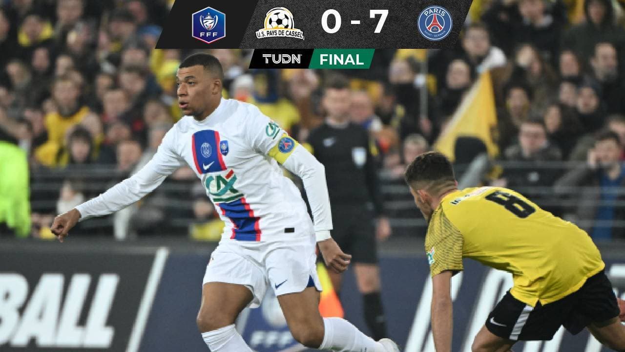 PSG destroza a club de sexta división en la Copa de Francia