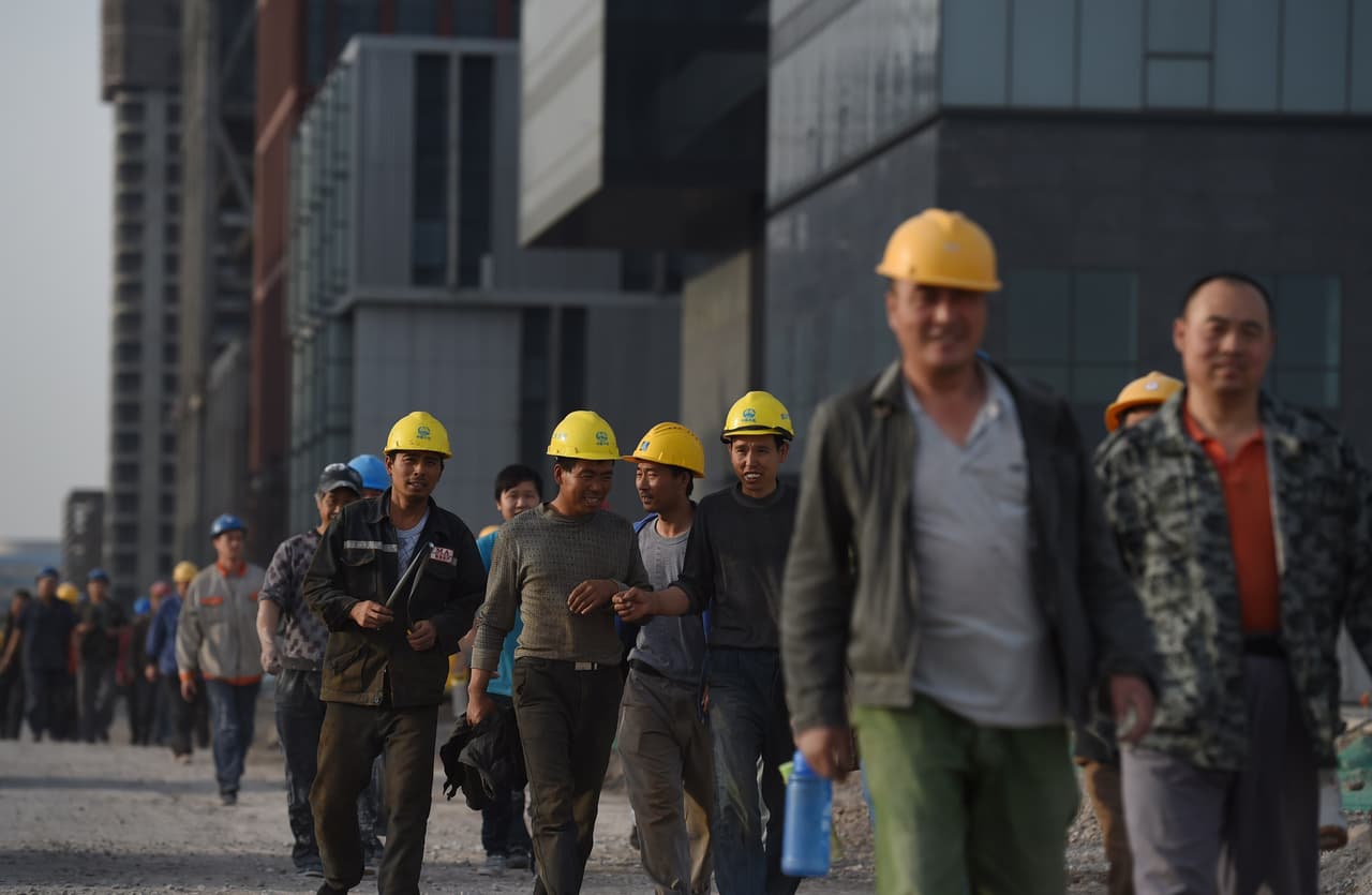 La falta de inversionistas dejó las torres de Yujiapu a medio construir.