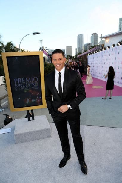 Nuestro fashionista Rodner Figueroa.