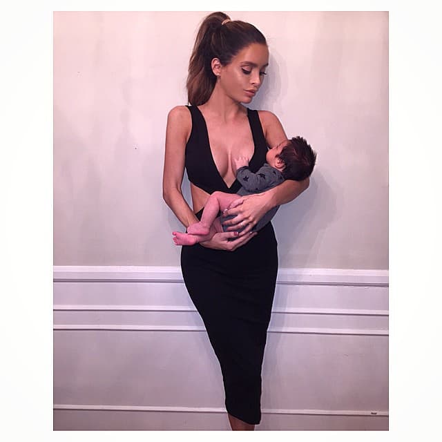 Mucho criticaron a Sarah por haber subido tan solo unas libras durante su embarazo.