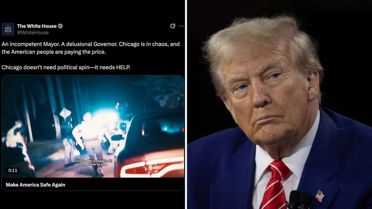 Casa Blanca usa video falso sobre redadas en Chicago: las imágenes eran de Florida