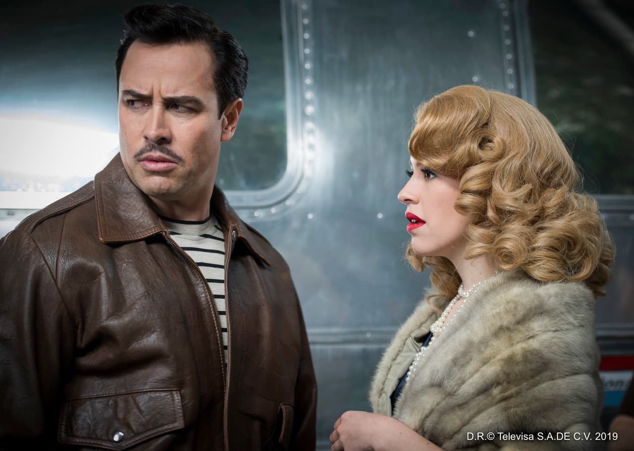 Otro de los grandes actores con los que compartió créditos en películas fue con 
<b>Pedro Infante</b>, quien será representado por 
<b>Jorge Gallegos</b>.