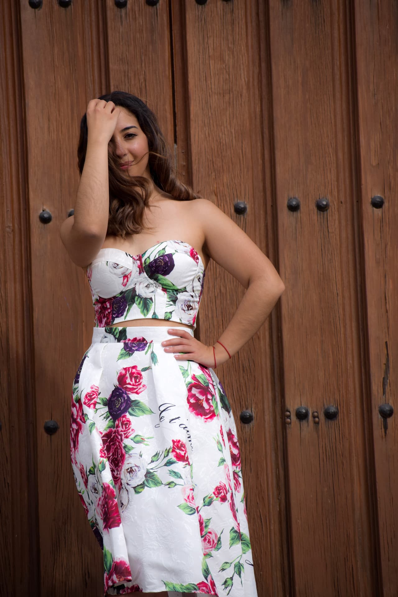 La idea de esta sesión de fotos para sus 27 años surgi´ó de su fotógrafo y amigo, quien la invitó a modelar frente al lente de su cámara.