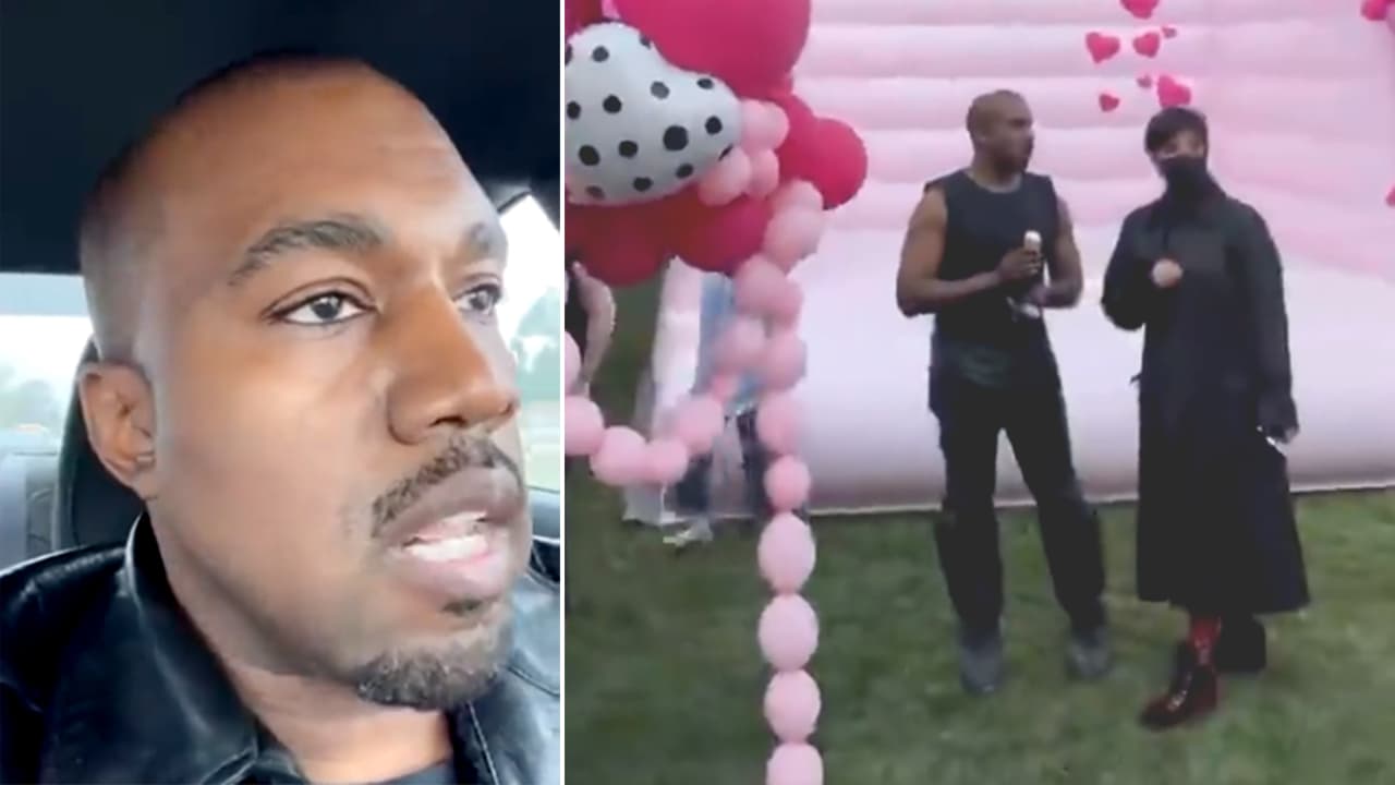 Kanye West logra entrar al cumpleaños de su hija sin ser invitado