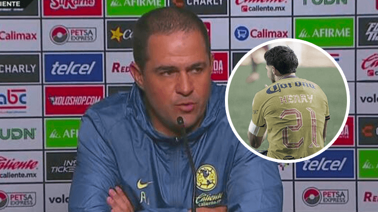 ¿Por qué sacó a Henry? Jardine responde directo y sin rodeos