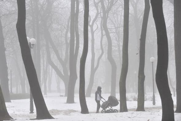 Un anticiclón se extiende sobre la mayor parte del territorio ucraniano, lo que ha traído unas temperaturas muy bajas para esta época del año, varios grados centígrados por debajo de lo habitual.