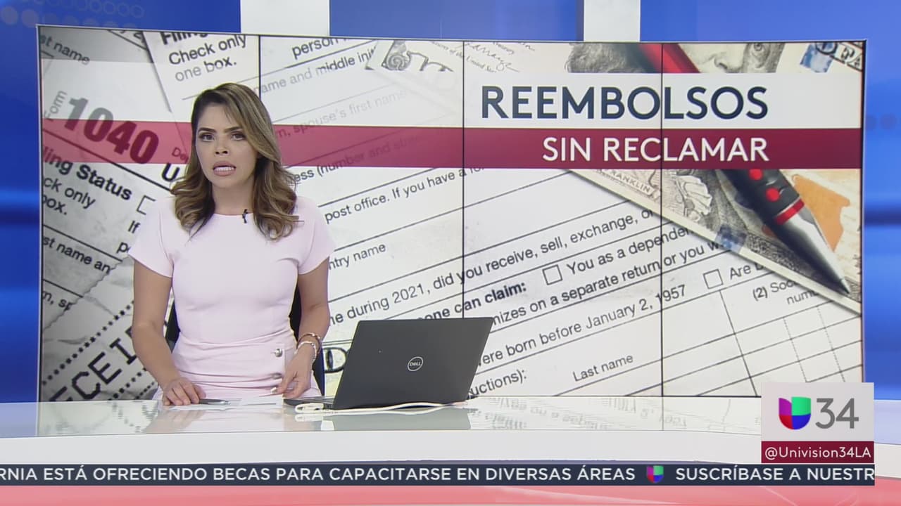 El fondo de los reembolsos no reclamados, pertenecen a un estimado de 1.4 millones de contribuyentes que no presentaron una declaración de impuestos federal del Formulario 1040 en 2019.
