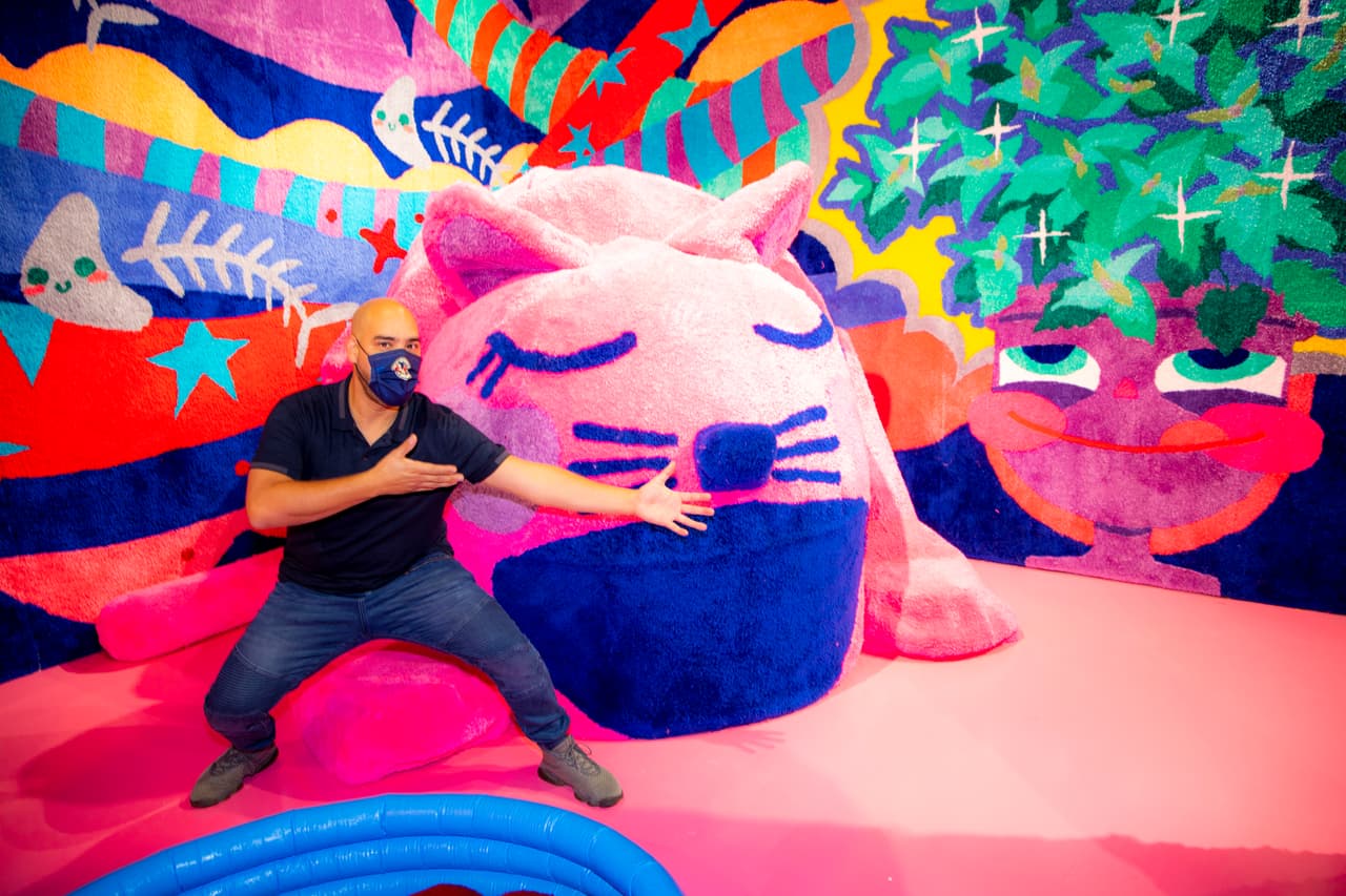 Recientemente, 
<b>Raúl El Pelón</b> visitó un sitio muy curioso y colorido.