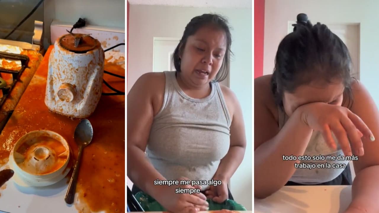 La joven se mostró desesperada y usuarios de TikTok la animaron