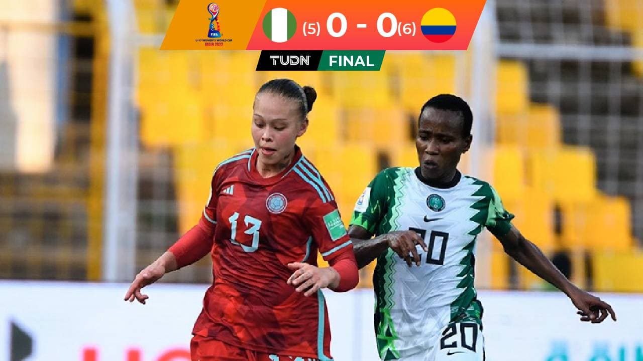 Por penales, Colombia venció a Nigeria y es finalista del Mundial Sub-17 Femenil
