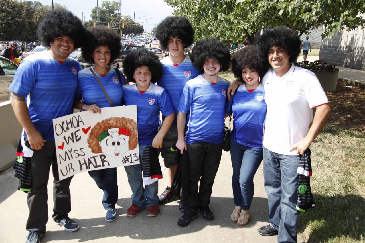 Atlanta vivió la fiesta de las semifinales de la Copa Oro 2015 con los duelos Estados Unidos vs. Jamaica y México vs. Panamá.
