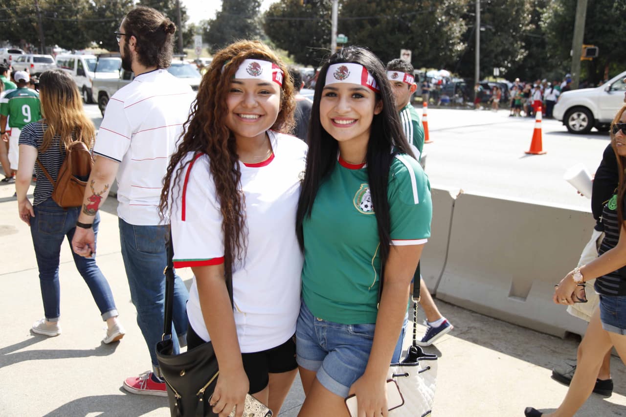 Atlanta vivió la fiesta de las semifinales de la Copa Oro 2015 con los duelos Estados Unidos vs. Jamaica y México vs. Panamá.