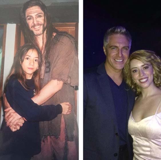 Lisardo se encontró con su amiga Ximena Nava después de muchos años.