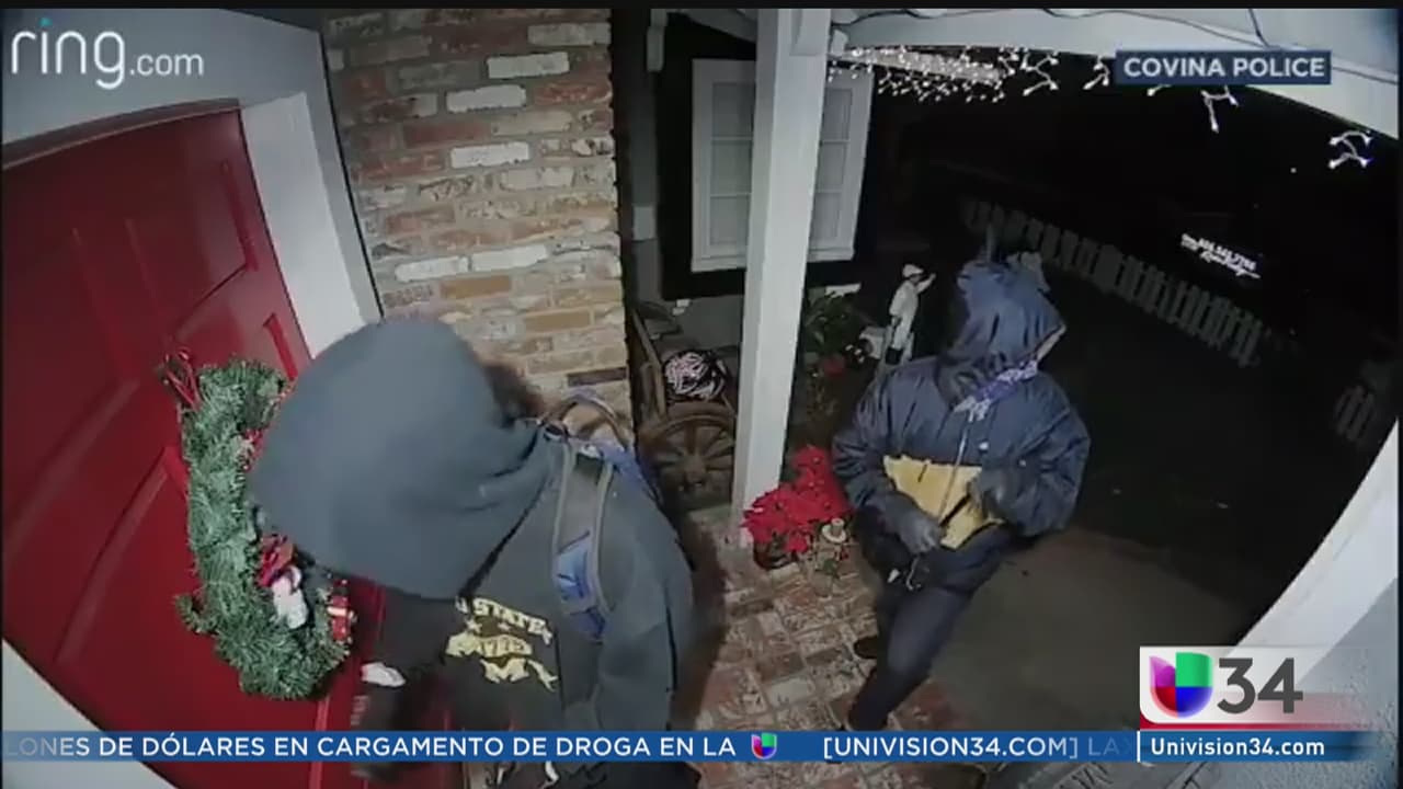 Intento de invasión captado en video de seguridad aterroriza a residentes de Covina