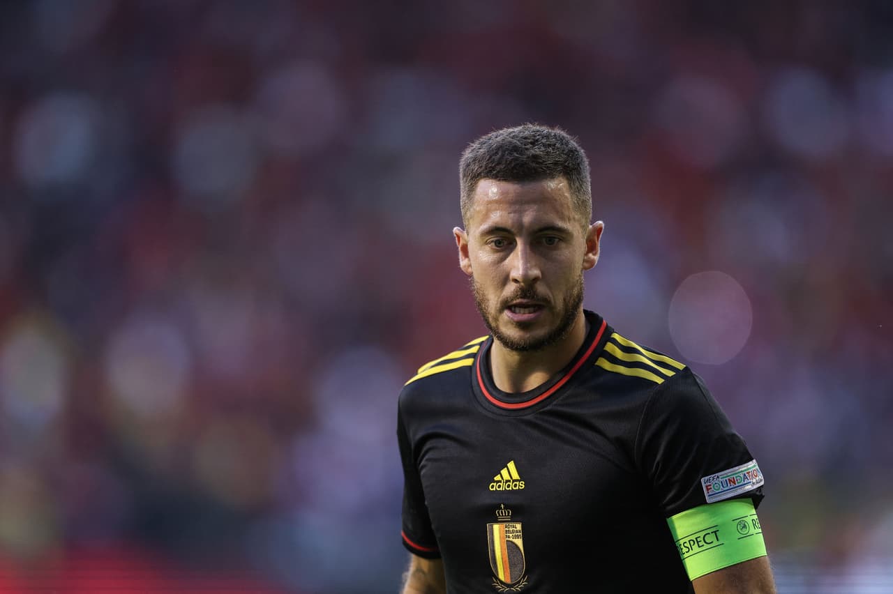 Hazard jugará al menos 60 minutos en amistoso de Bélgica previo a Qatar 2022