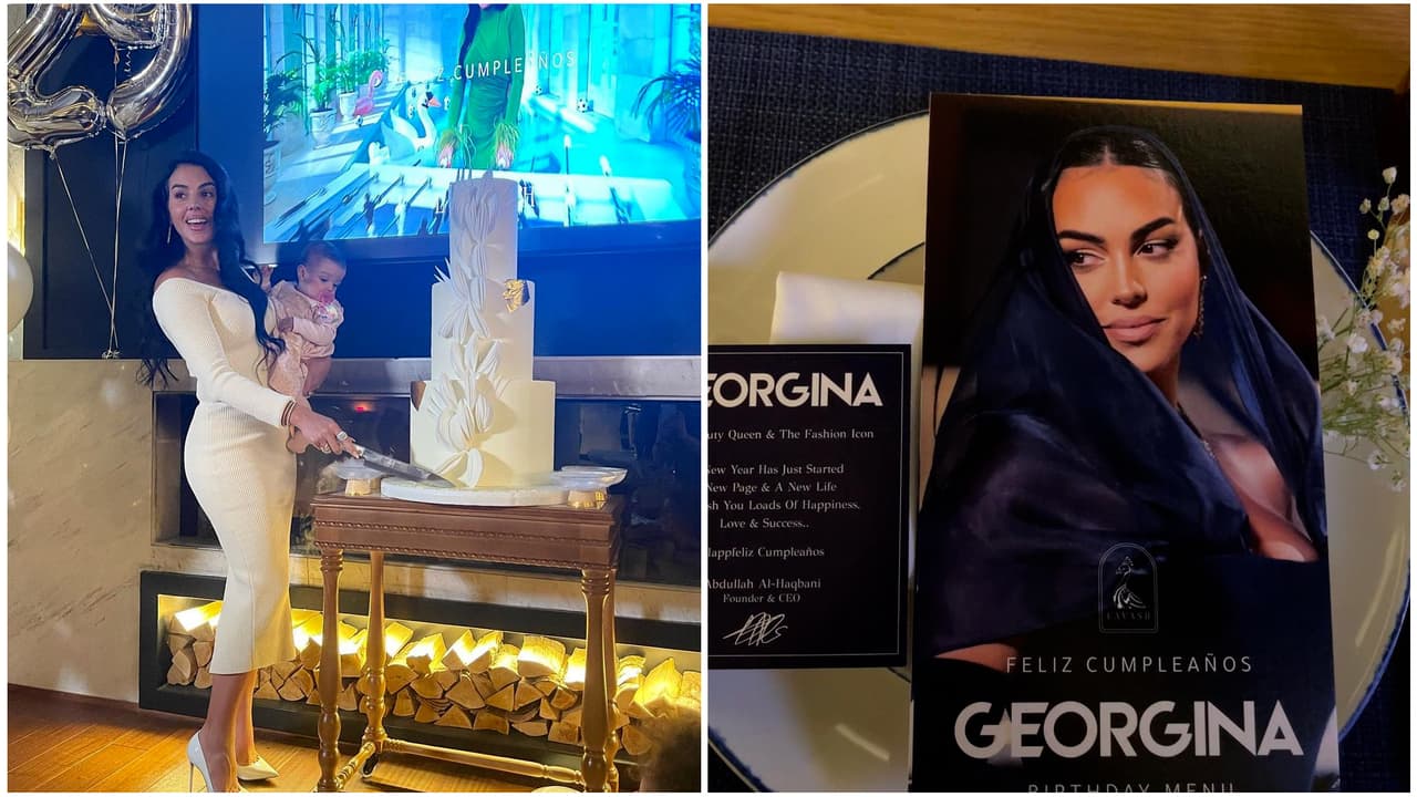 El 'sencillo' cumpleaños de Georgina Rodríguez en Arabia: así celebró sus 29 años
