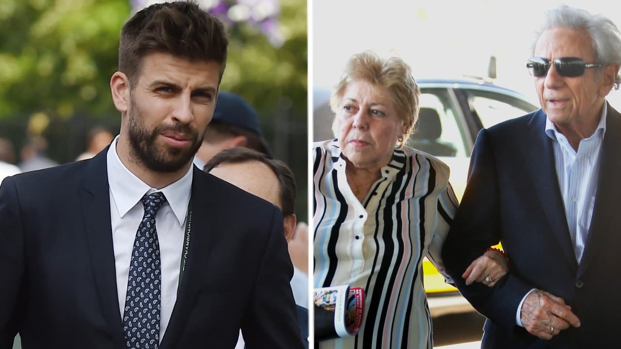 Piqué habría visitado a la mamá de Shakira para mostrarle su apoyo por la salud de su esposo
