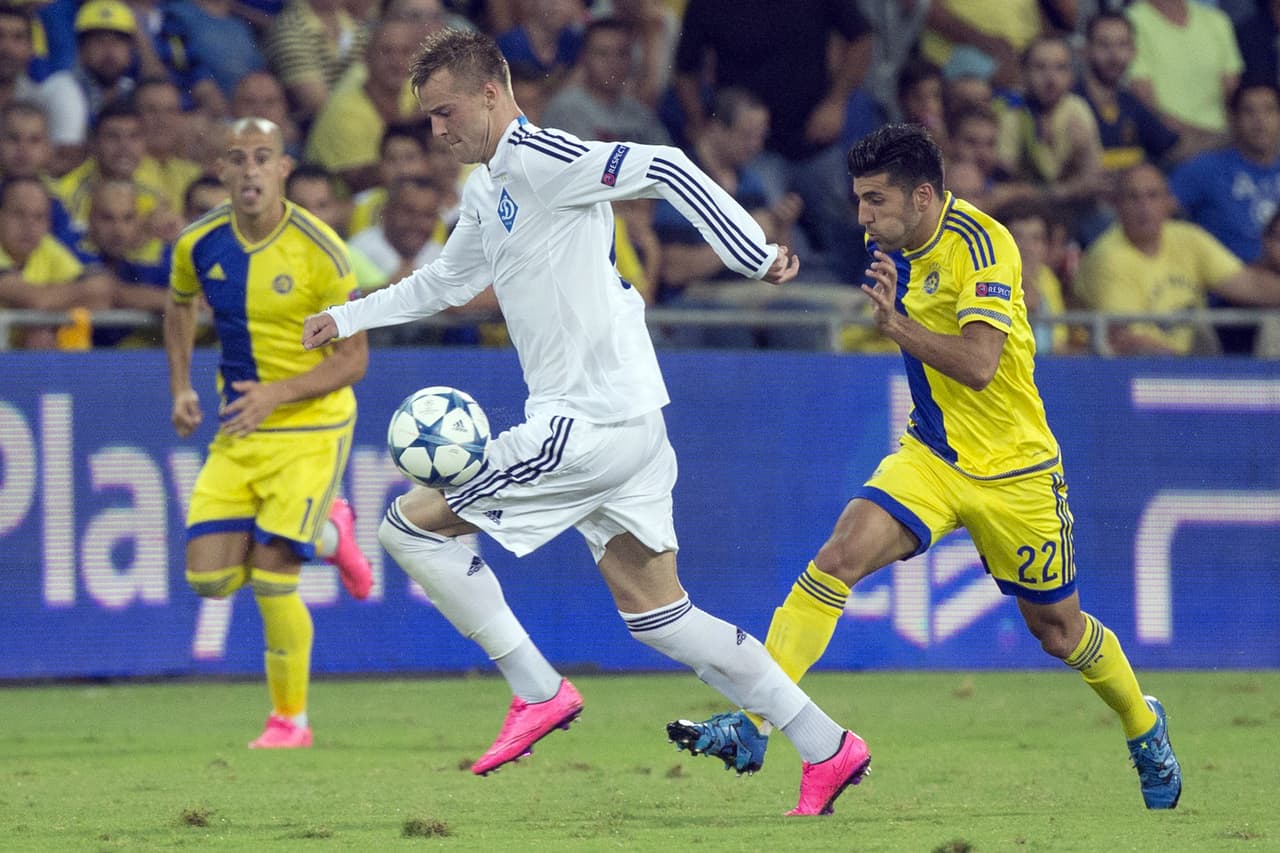 Maccabi 0-2 Dinamo Kiev: Derlis González conduce al Kiev al liderato de grupo