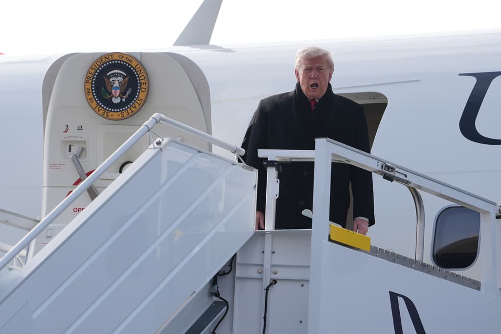 Trump llega a Davos en medio de crecientes tensiones con Europa por Groenlandia