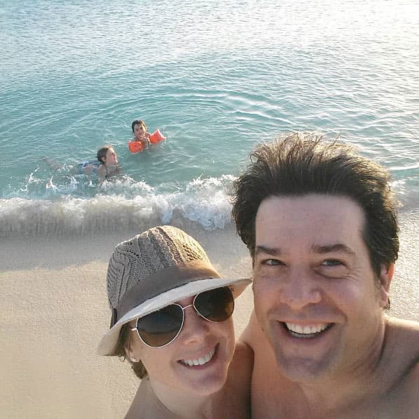 Ahí conoció a su esposa
<b> </b>Jeniffer Bracaglia, la madre de sus dos hijos.