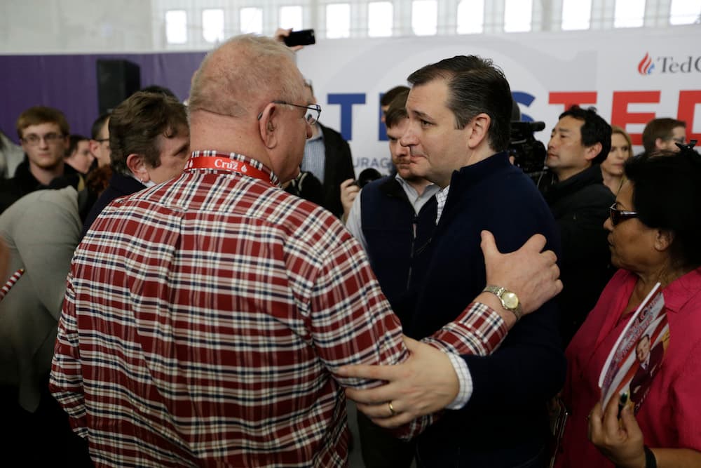 Ted Cruz dice que Trump se pone nervioso cuando cae en las encuestas