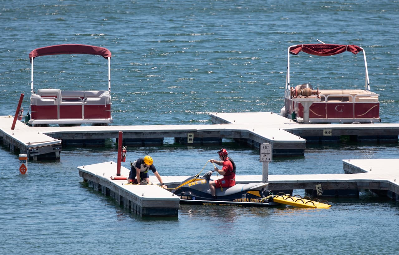 Redoblan la búsqueda de Naya Rivera en el lago Piru: los esfuerzos "se concentran en el agua"