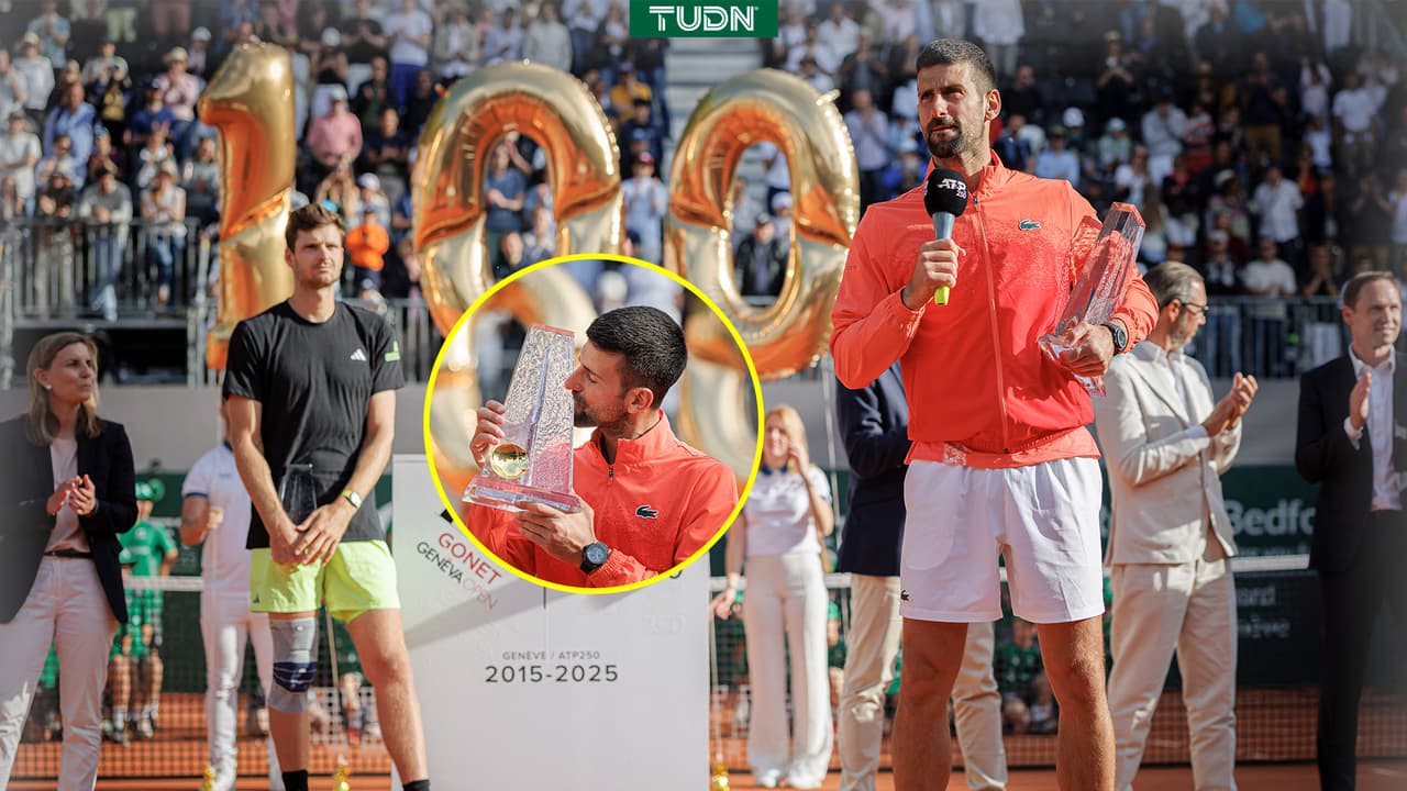 ¡De leyenda! Novak Djokovic llega a 100 títulos