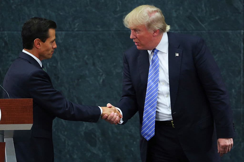 Trump y Peña Nieto acuerdan abstenerse de hablar públicamente de la disputa por la ampliación del muro fronterizo