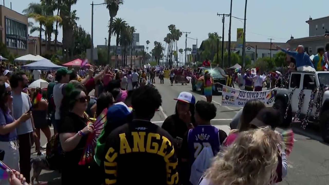 "Sin miedo y libres" celebran en Long Beach el tradicional desfile de orgullo gay