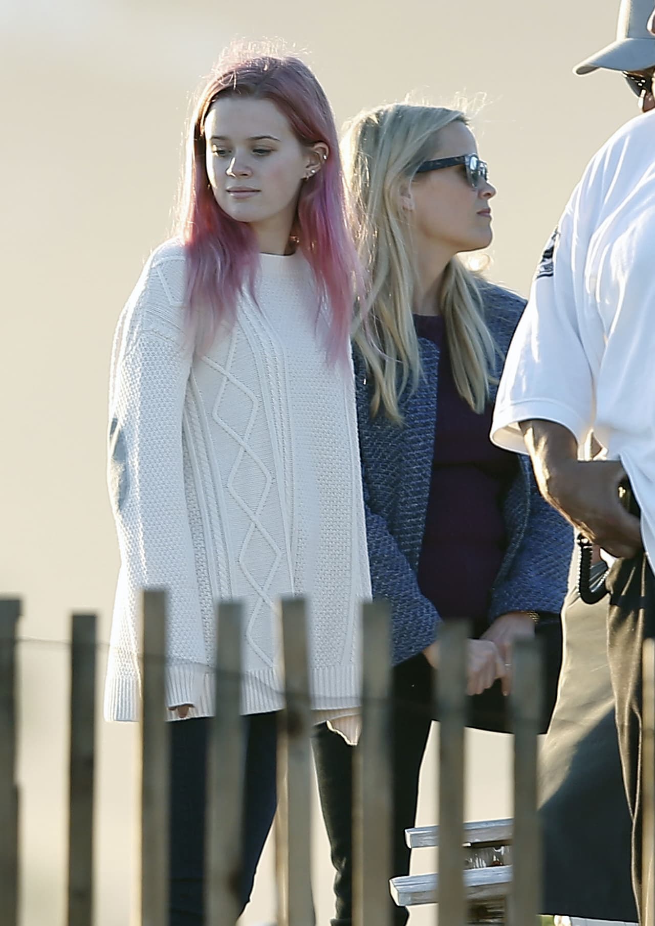 Reese Witherspoon se fue a disfrutar de la playa con sus tres "nenes".