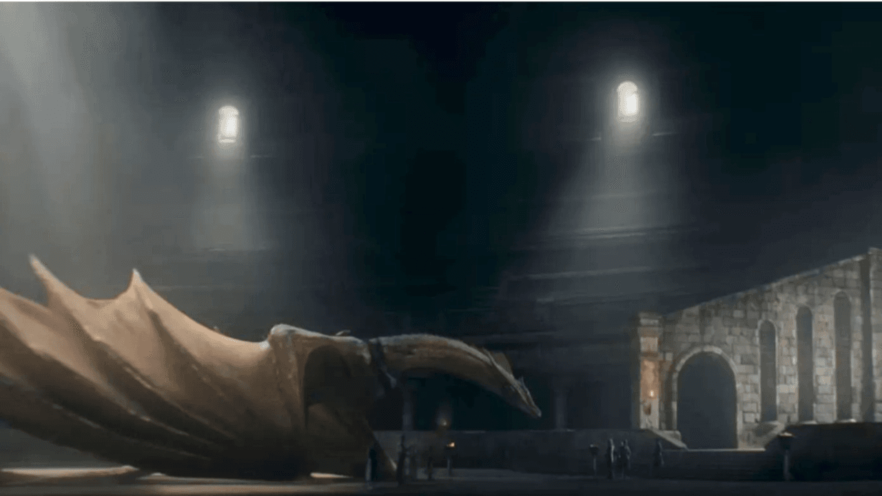 Sunfyre, el dragón de Aegon en 'House of the Dragon'