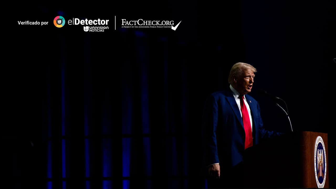 Las afirmaciones falsas y engañosas de Trump sobre el historial de Harris respecto al crimen