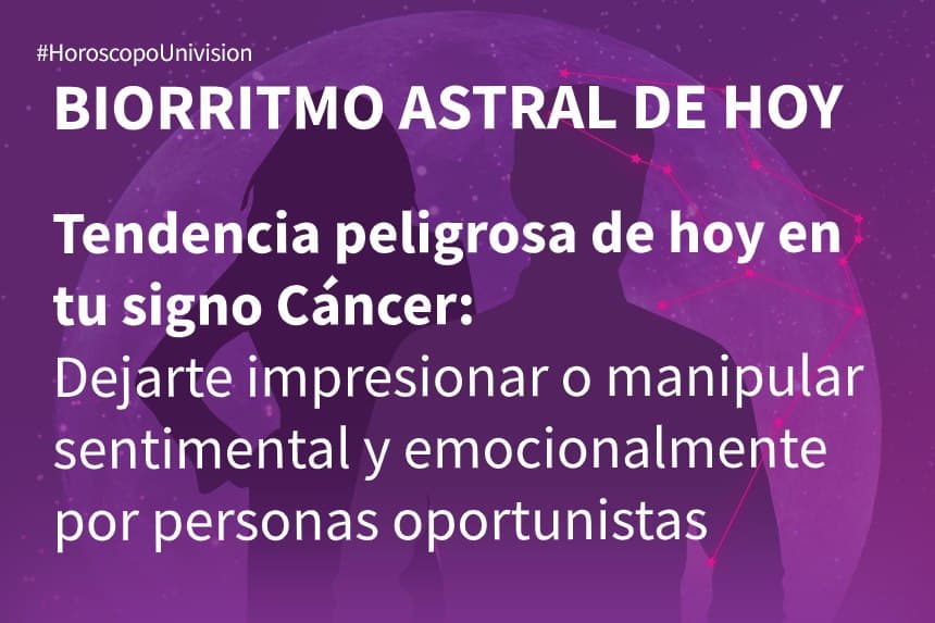 Cáncer 27 de diciembre 2019