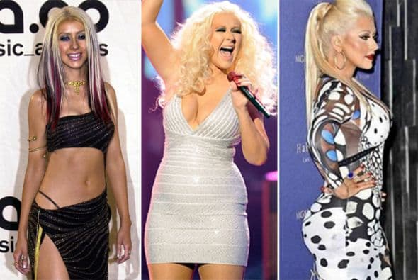 A través de los años, hemos visto como ha cambiado su cuerpo. De ser una chica delgada, pasó a tener enormes survas y después recuperó su figura.