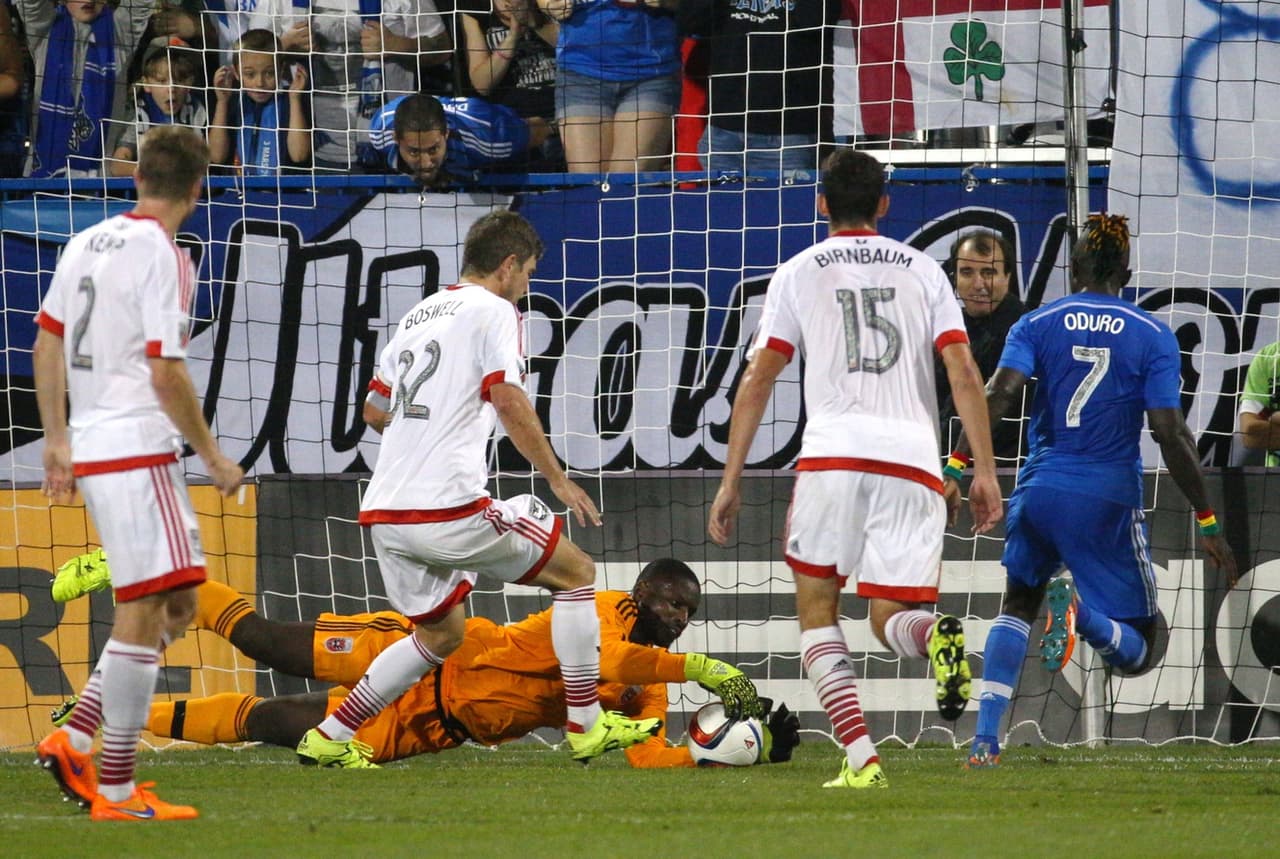 Un gol de Rolfe y la muralla de Hamid le dan al DC United el 1-0 en la visita a Montreal