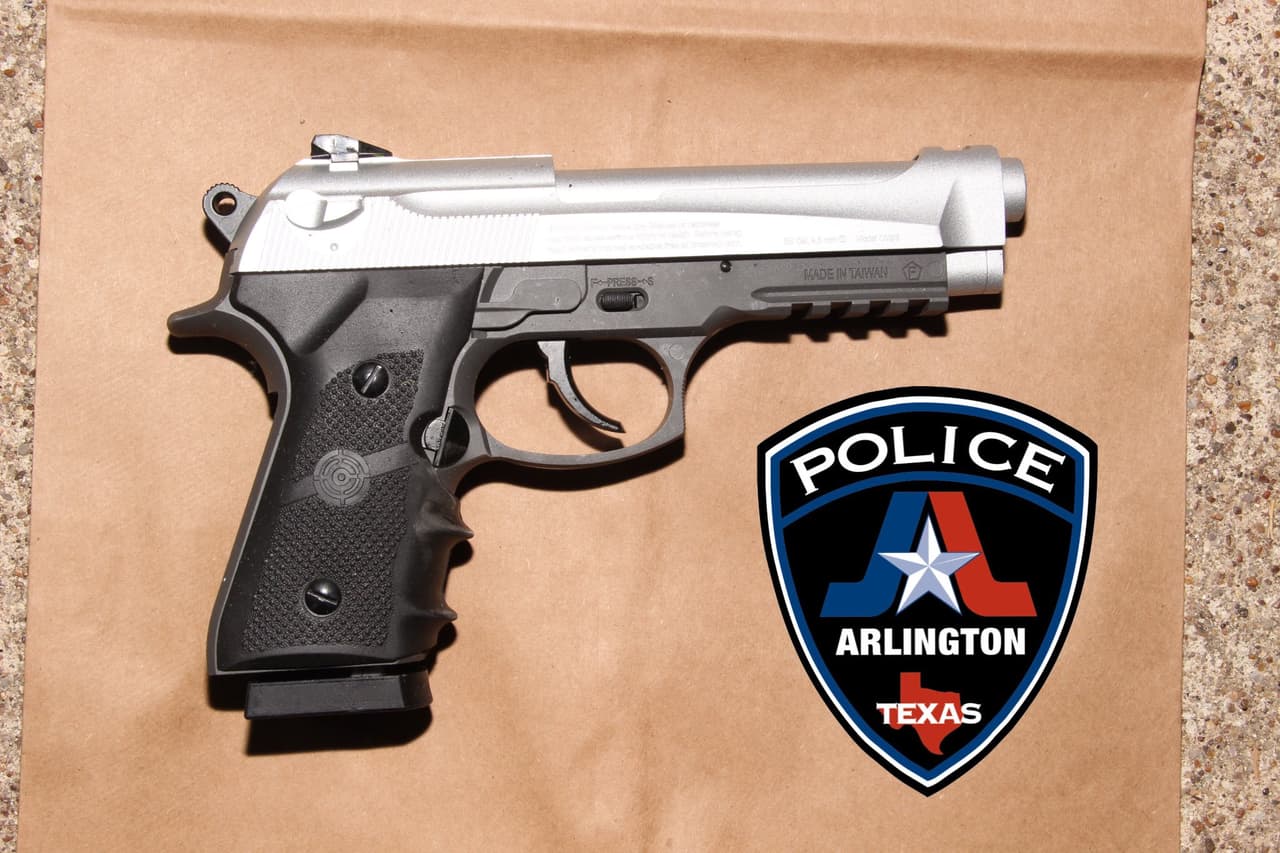 Sep 15The department has released redacted portions of body-worn camera & dash camera footage in reference to Saturday’s Officer-involved shooting. This was the gun that was pointed at officers. It looks as real as it gets. It ended up being a BB gun.