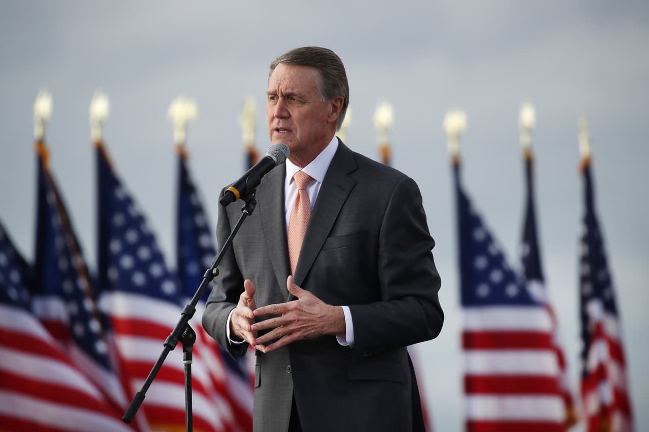 El republicano David Perdue descarta el regreso al Senado de Georgia en 2022