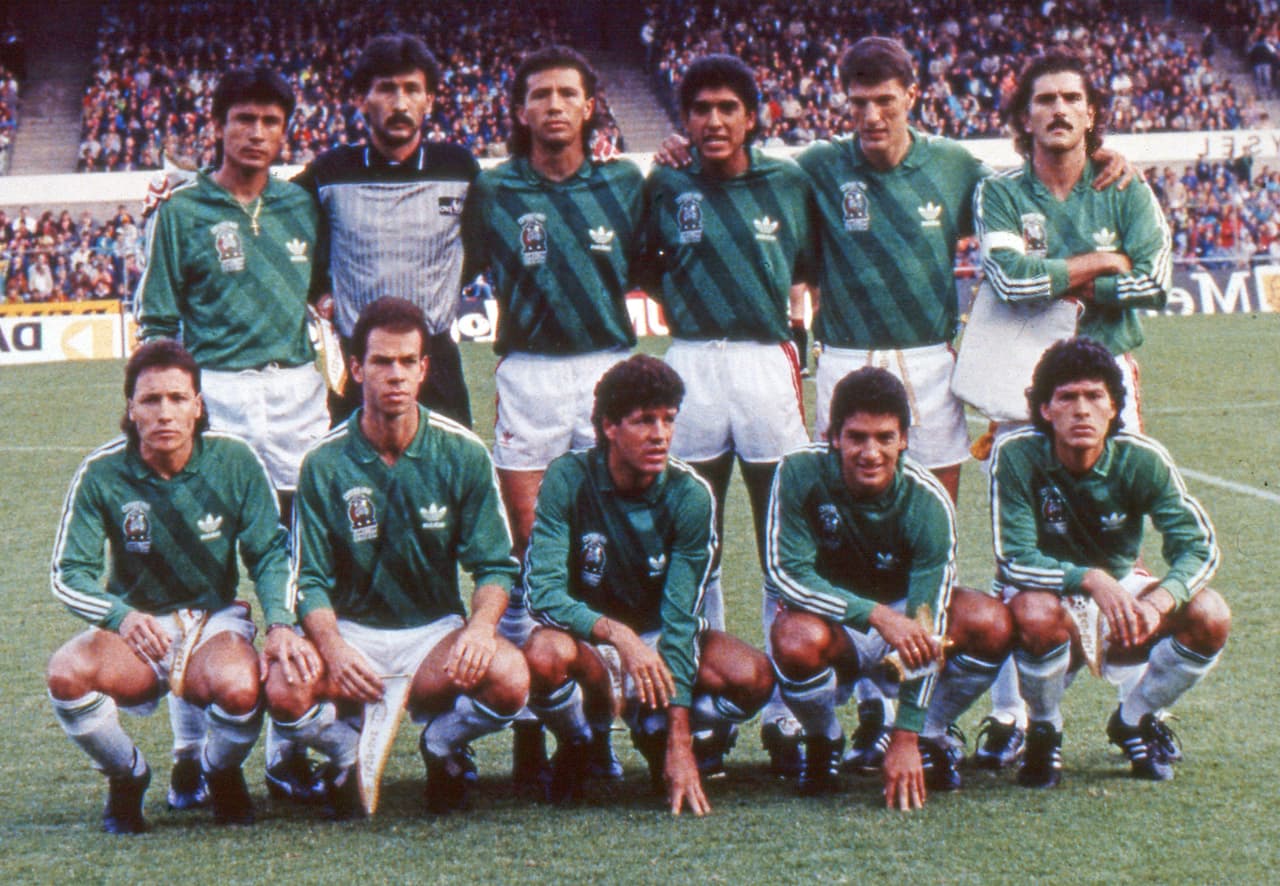 Selección Mexicana en 1989.