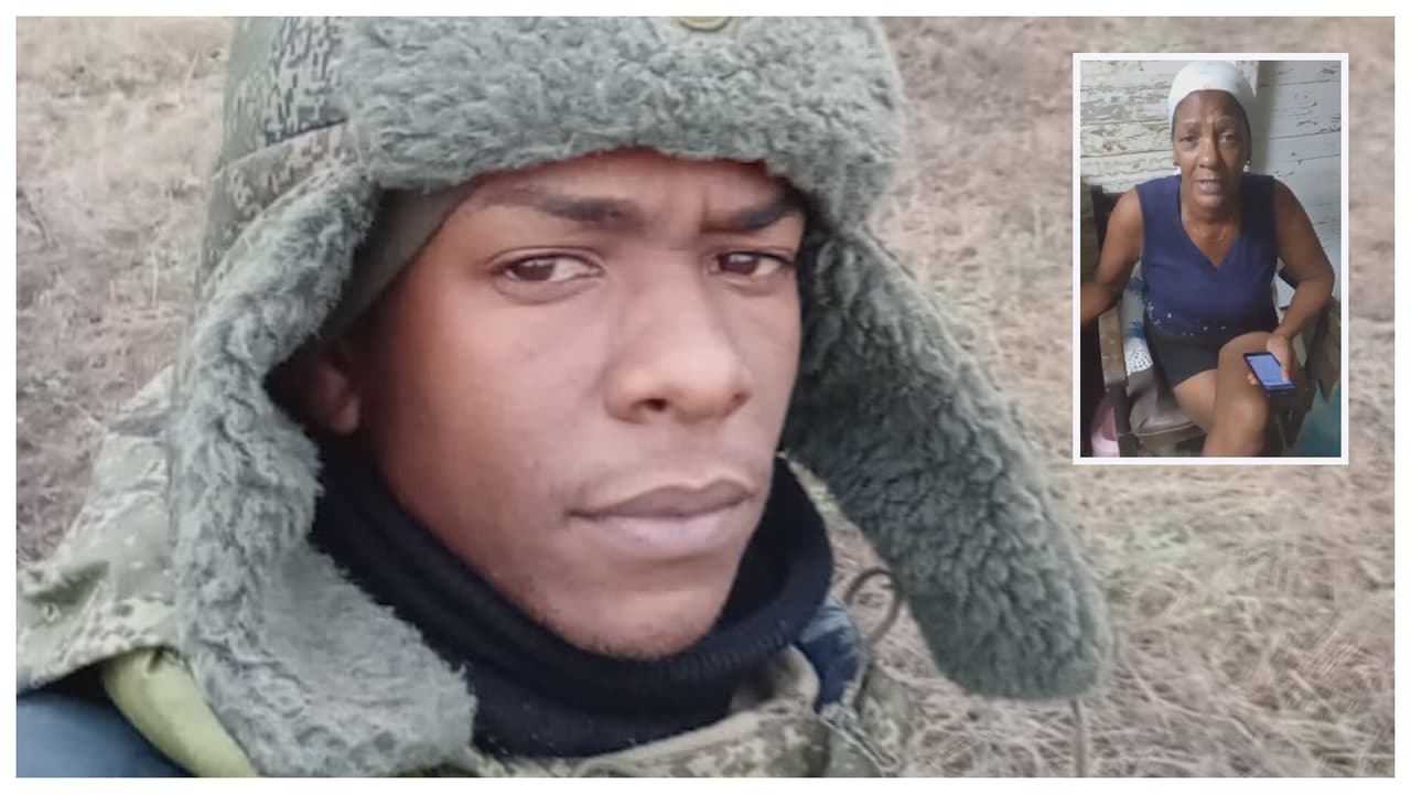 Cubana denuncia que su hijo murió en la guerra de Ucrania, a donde fue llevado engañado por Rusia