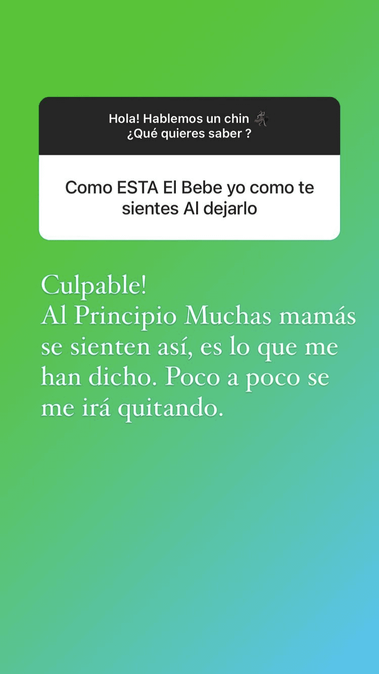 Uno de los grandes pesares de la ganadora de Nuestra Belleza Latina 2015 es dejar a baby Gennaro en casa mientras ella trabaja en el show, algo que poco a poco irá superando.