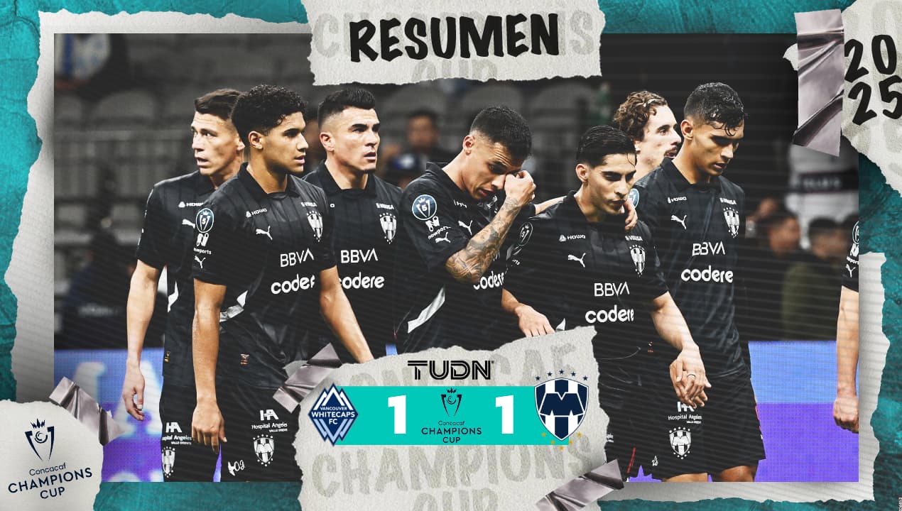 ¡Cómo sufre! Rayados araña empate ante Vancouver en Concachampions