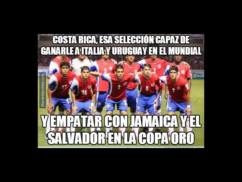 Memes Costa Rica Copa Oro