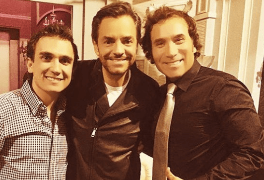 A través de sus redes sociales Junior compartió un emotivo reencuentro con su papá adoptivo Ludovico P. Luche.